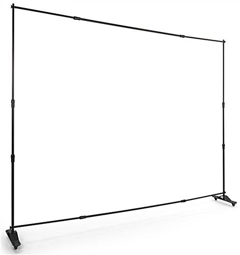 8x10 aluminum stand with center support